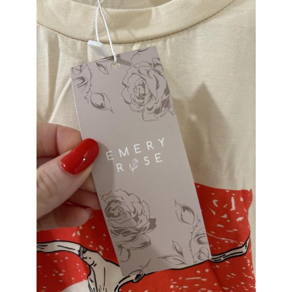 Emory Rose Cowboys & Beer Tshirt Top Sz XL Extra Large NWT Womens - Picture 6 of 11